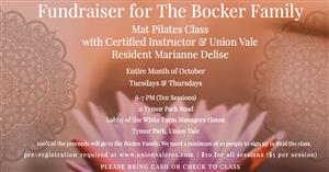 Pilates Class-Bocker Family Fundraiser