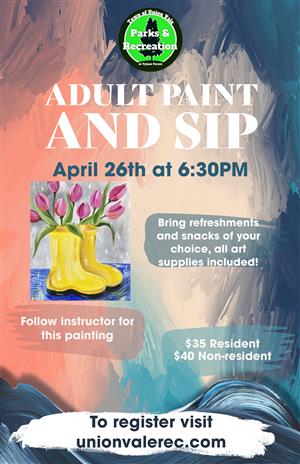 april 2024 paint and sip