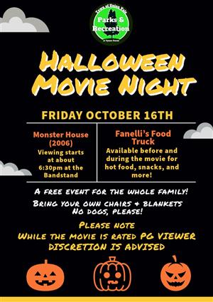 2026 halloween movie night