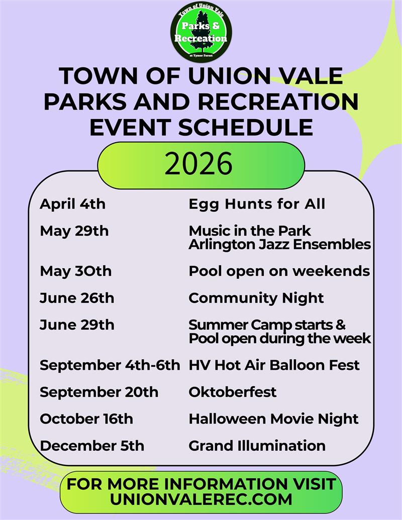 2026 Town Events